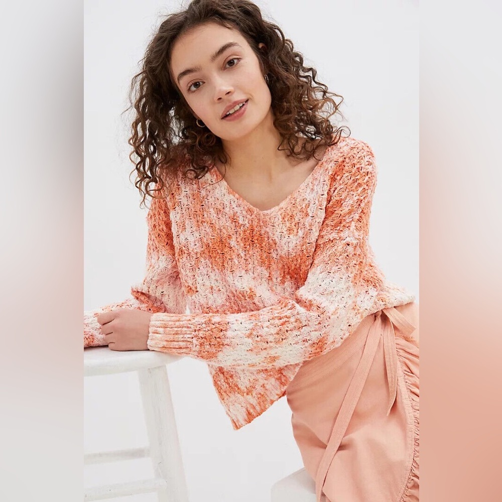 Anthropologie Pilcro Christian V-neck Sweater